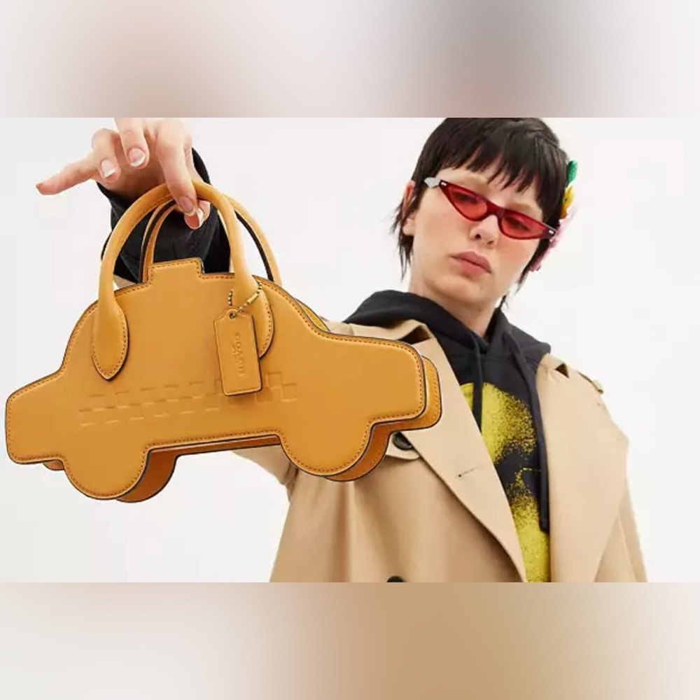 Coach NWT Runway Taxi Shaped Crossbody Bag